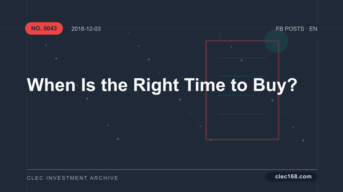 When Is the Right Time to Buy? When Is the Right Time to Buy?