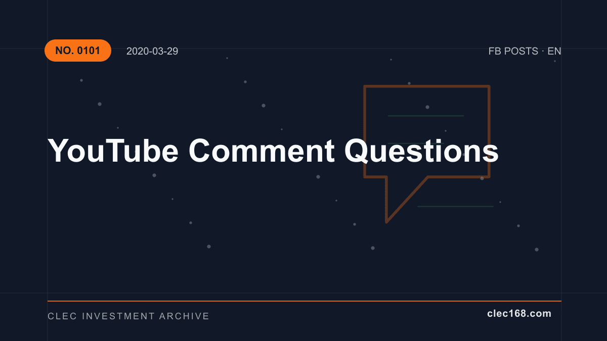 YouTube Comment Questions