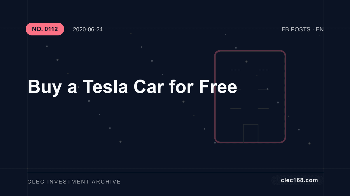 Buy a Tesla Car for Free