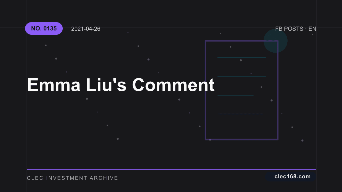 Emma Liu's Comment