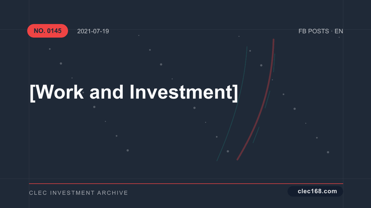 [Work and Investment]