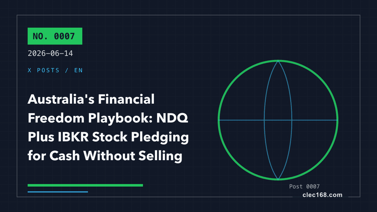Australia's Financial Freedom Playbook: NDQ Plus IBKR Stock Pledging for Cash Without Selling