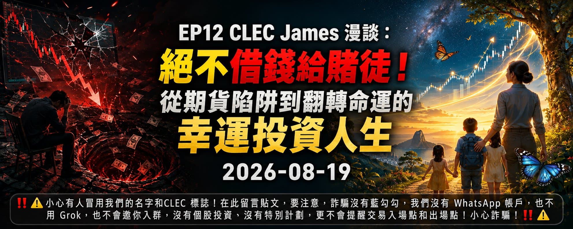 绝不借钱给赌徒！从期货陷阱到翻转命运的幸运投资人生
