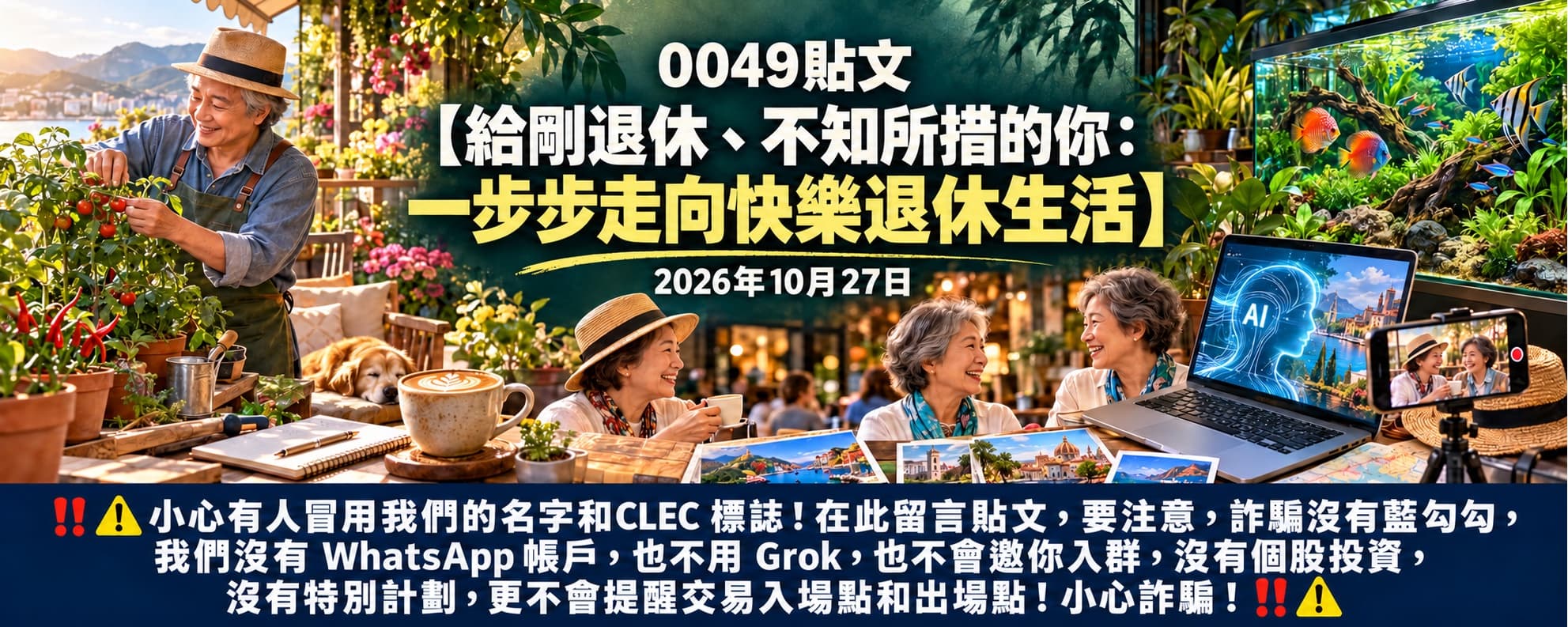 给刚退休、不知所措的你：一步步走向快乐退休生活