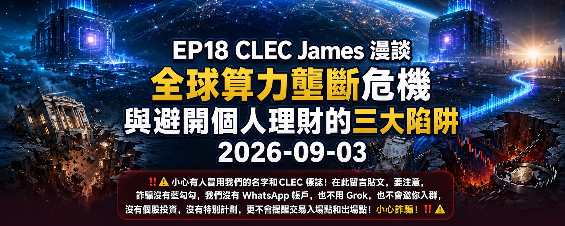 全球算力壟斷危機與避開個人理財的三大陷阱