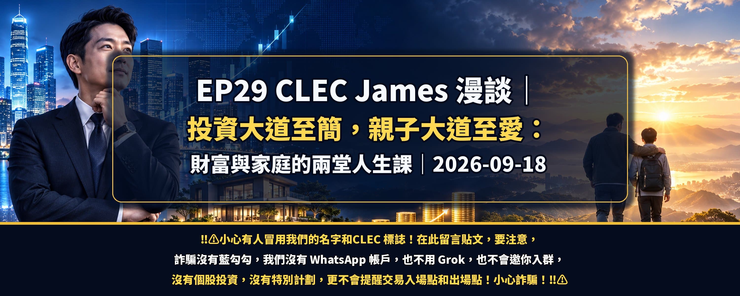 投資大道至簡，親子大道至愛：財富與家庭的兩堂人生課