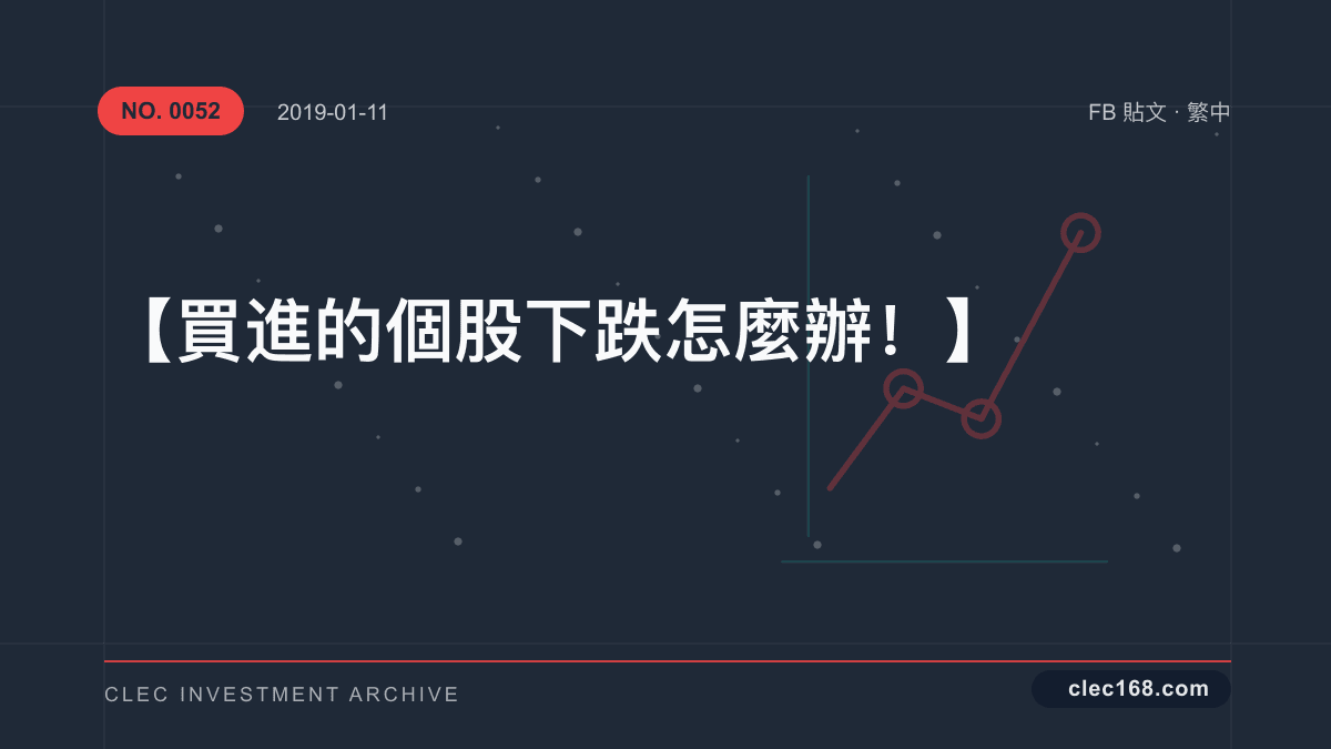 【買進的個股下跌怎麼辦!】 【買進的個股下跌怎麼辦!】